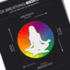 Box Breathing Meditation Poster - Dark Edition - Image 2