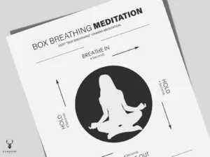 Box Breathing Meditation Poster - Light Edition - Image 6