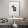 Retro Rolleiflex Camera Monochrome Poster - Image 3