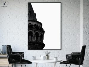 Istanbul Galata Tower Monochrome Poster - Image 7