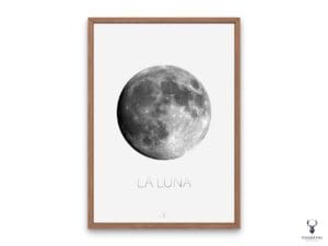 La Luna - Moon Poster