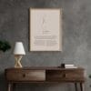 She is Leo Minimalist Zodiac Home Decor - Image 5
