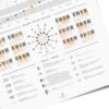 Piano Notes Chart Poster - Light Edition - Image 3
