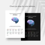 Color Theory & Psychology Chart – Designer & Marketer Reference Wall Print