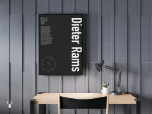 Dieter Rams Apple Design Poster - Image 3