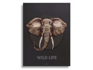 Elephant Vintage Art Gallery Poster