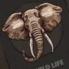 Elephant Vintage Art Gallery Poster - Image 4
