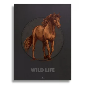 Horse Poster Vintage Art Gallery Poster