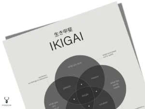 Ikigai Minimalist Poster - Light Edition - Image 3