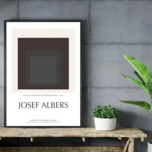 Josef Albers Museum Art Wall Decor - Metropolitan Series 1