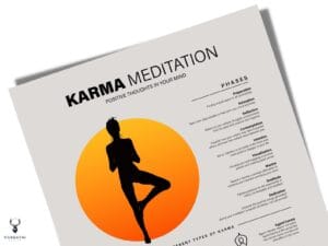 Karma Meditation Chart Poster - Light Edition - Image 5