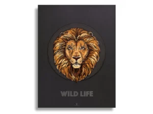 Lion Poster Vintage Art Gallery Poster