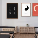Reiki Healing Symbols Decor print designed for home meditation spaces, yoga studios, and energy healing practice rooms.