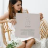She is Scorpio Minimalist Zodiac Home Decor - Image 2