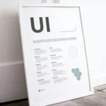 UI principles digital download printable poster