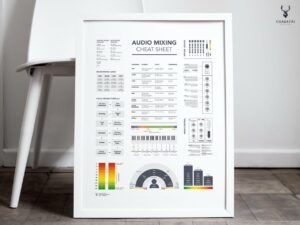 Audio Mixing Cheat Sheet Poster - Light Edition - Image 9