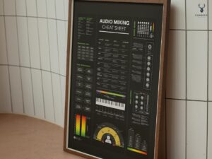 Audio Mixing Cheat Sheet Poster - Dark Edition - Image 8