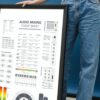 Audio Mixing Cheat Sheet Poster (White Edition) – Studio Wall Art for Producers & Engineers - Image 4