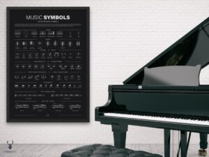 Music Symbols Terms Cheat Sheet - Dark - Image 5