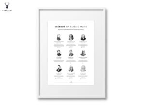 Classic Music Legends Poster - Image 5