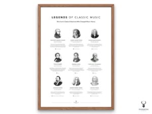 Classic Music Legends Poster - Image 6