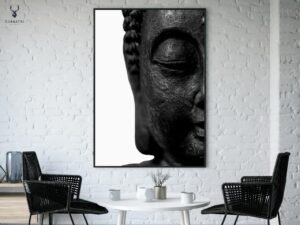 Buddha Monochrome Poster - Image 7