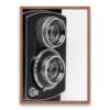 Retro Lubitel Camera Monochrome Poster - Image 5