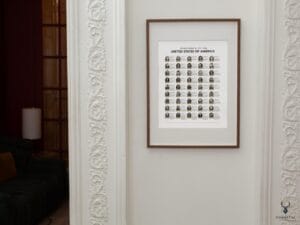 US Presidents Wall Decor 46 President - Light Edition - Image 7