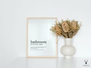 Bathroom Definition Wall Decor - 2 Colors Edition - Image 5