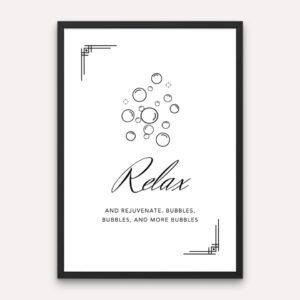 Relax and Rejuvenate - Bathroom Decor