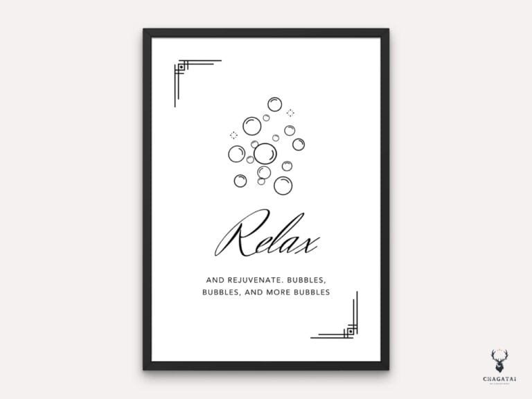 Relax and Rejuvenate - Bathroom Decor