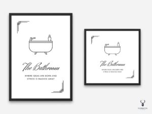 Bathroom Minimal Decor Set of 3 - Image 5