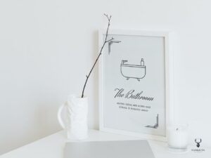 Bathroom Minimal Decor Set of 3 - Image 6