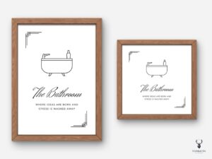 Bathroom Decor Shower Poster - Image 2