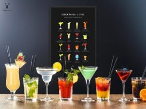 Classic Cocktails Guide Poster - Dark Edition - Image 9