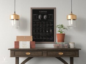 Coffee Brew Methods Poster - Dark Edition - Image 5