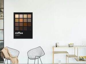 Coffee Colors Poster All You Need is Coffee - Dark Edition - Image 8