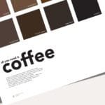 Coffee Color Chart Poster