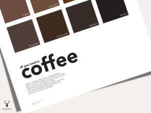 Coffee Colors Poster All You Need is Coffee - Light Edition - Image 4