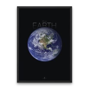 Earth Planet Poster Solar System