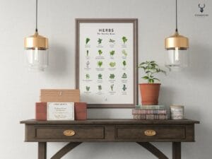 Herbs Guide Kitchen Decor - Light Edition - Image 3