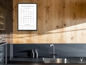 Kitchen Conversion & Oven Temperature Cheat Sheet - Light Edition - Image 4