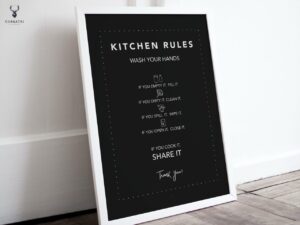 Kitchen Rules Decor - Dark Edition - Image 6