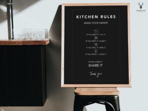 Kitchen Rules Decor - Dark Edition - Image 3