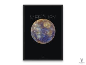 Mercury Planet Poster