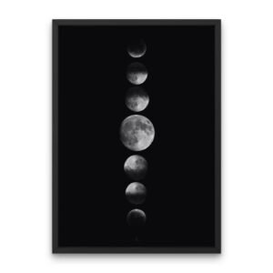 Phases of the Moon Poster