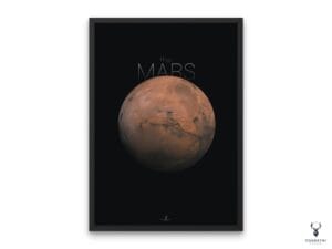 The Mars Planet Poster Solar System