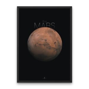 The Mars Planet Poster Solar System