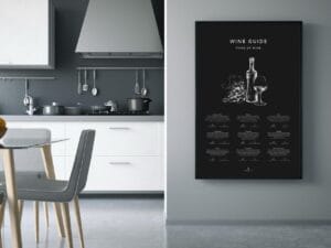 Wine & Food Pairing Guide Poster - Dark Edition - Image 5