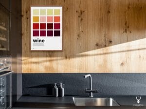 Wine Colors Poster All You Need is Wine - Light Edition - Image 5